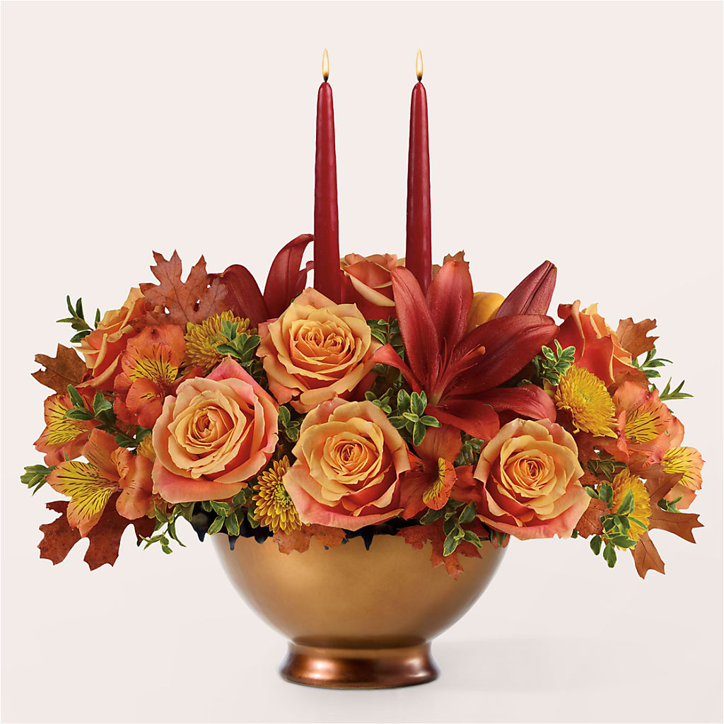 Harvest Table Centerpiece –  Tri-city Florist, Vista CA