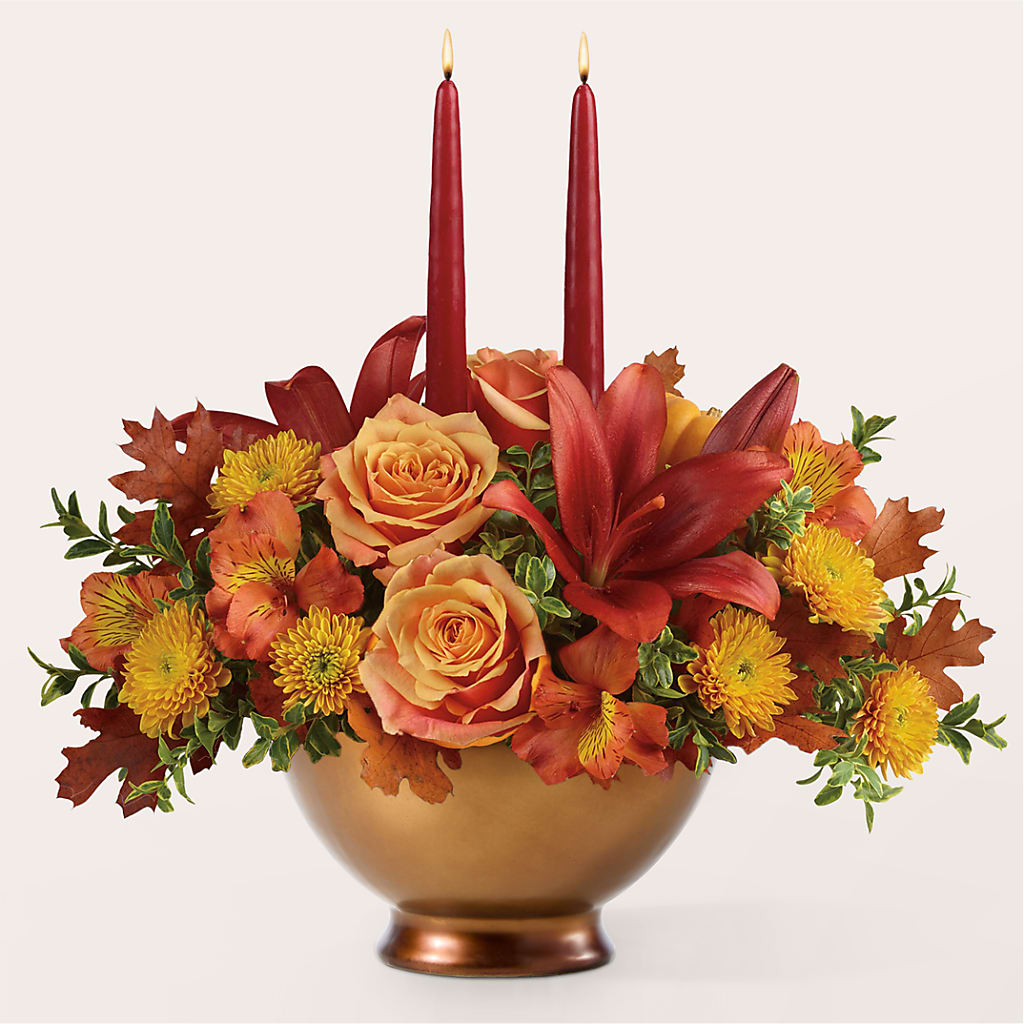 Harvest Table Centerpiece –  Tri-city Florist, Vista CA