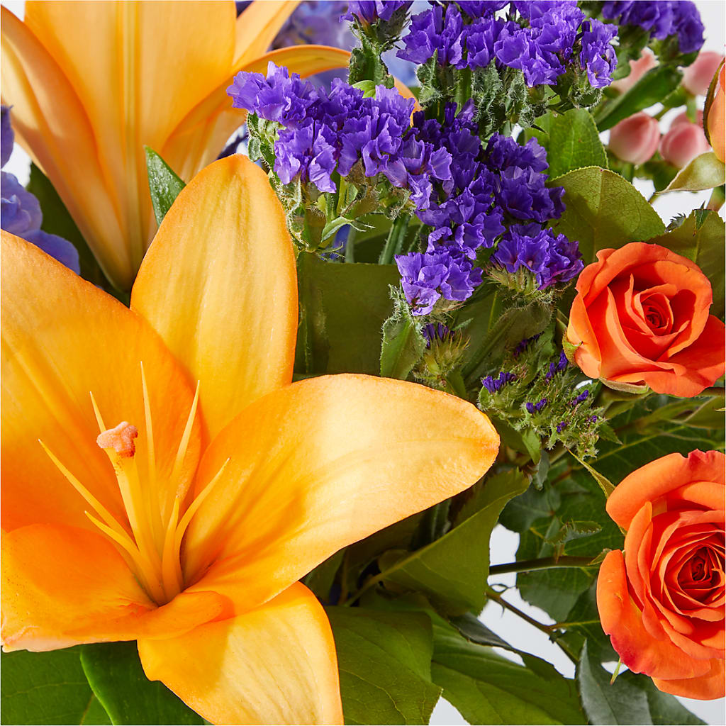 Radiant Citrus Bouquet –  Tri-city Florist, Vista CA