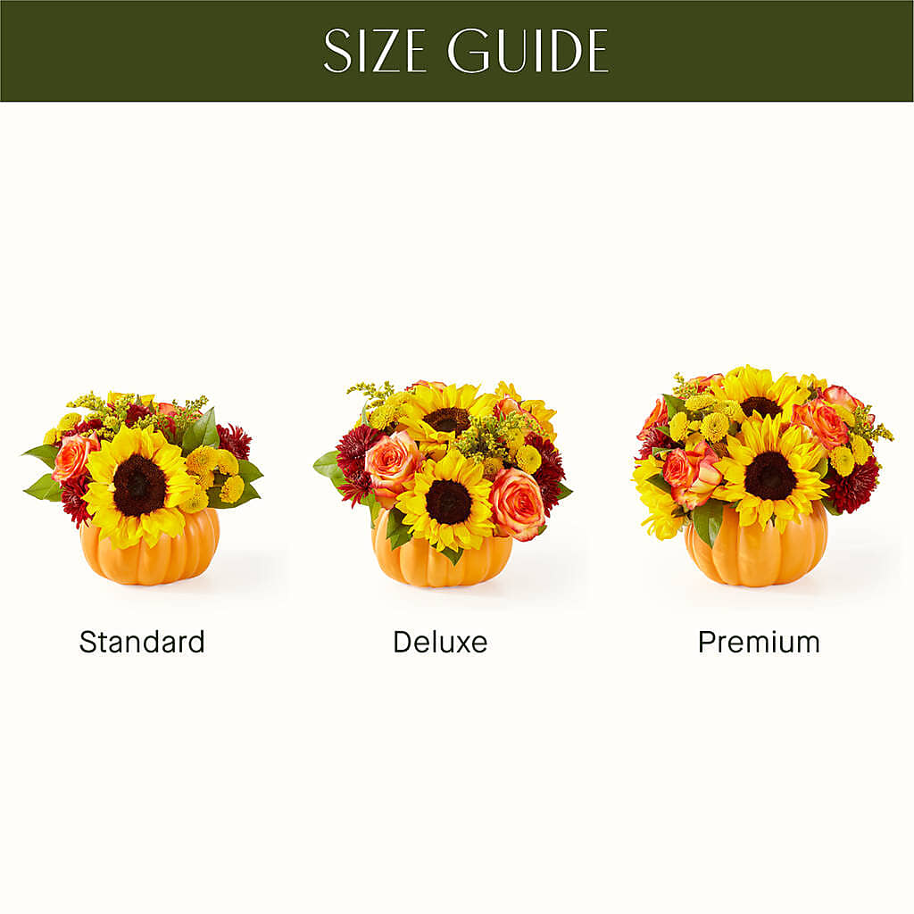 Golden Gourd Pumpkin Bouquet –  Tri-city Florist, Vista CA