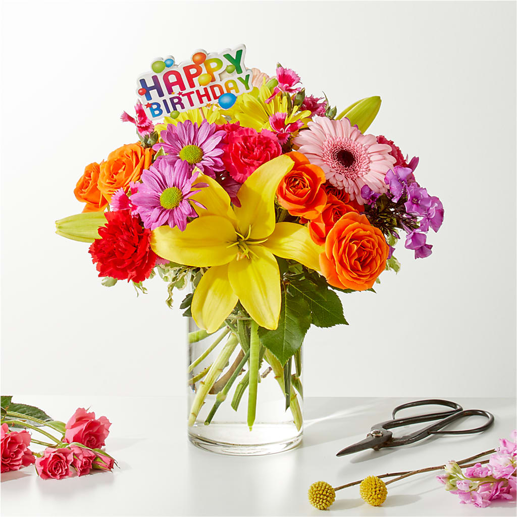 Cue the Confetti - A Florist Original –  Tri-city Florist, Vista CA