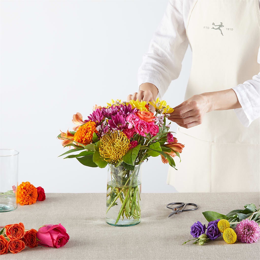 Feast of Color – A Florist Original –  Tri-city Florist, Vista CA