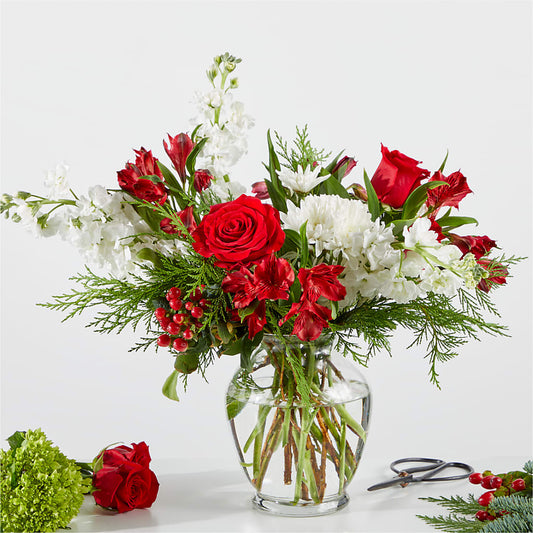 Merry Moment Bouquet – A Florist Original –  Tri-city Florist, Vista CA