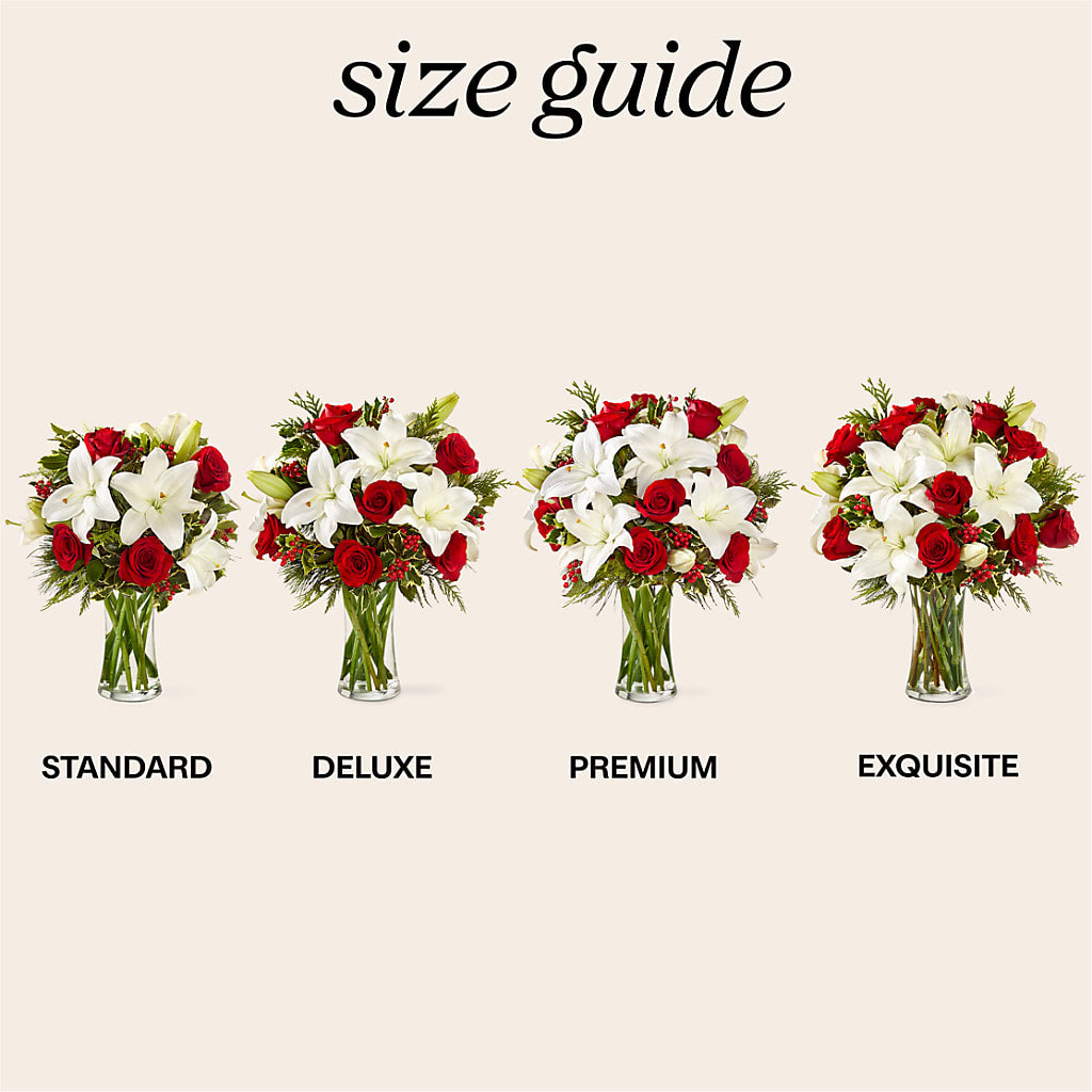 Sparkling Snowflakes Bouquet –  Tri-city Florist, Vista CA