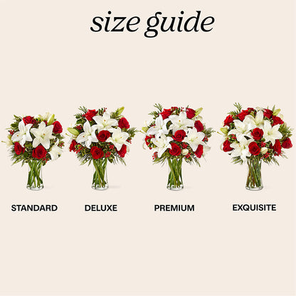 Sparkling Snowflakes Bouquet –  Tri-city Florist, Vista CA