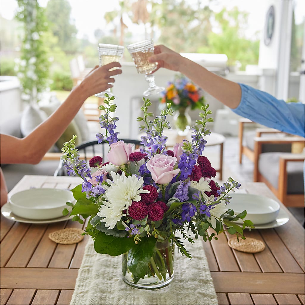 Violet Frost Bouquet –  Tri-city Florist, Vista CA