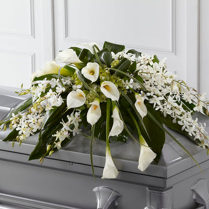 Angel Wings Casket Spray –  Tri-city Florist, Vista CA