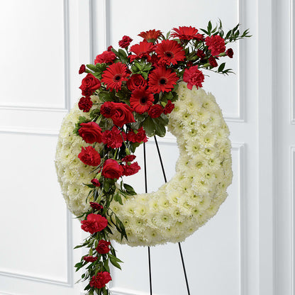 Graceful Tribute Wreath –  Tri-city Florist, Vista CA