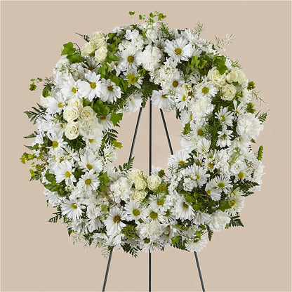 Faithful Wishes Wreath –  Tri-city Florist, Vista CA