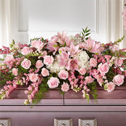 Life & Remembrance Casket Spray –  Tri-city Florist, Vista CA
