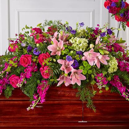 Radiant Tribute Casket Spray –  Tri-city Florist, Vista CA