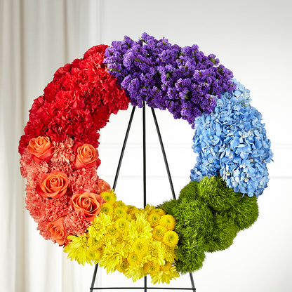 Circle of Love Wreath –  Tri-city Florist, Vista CA