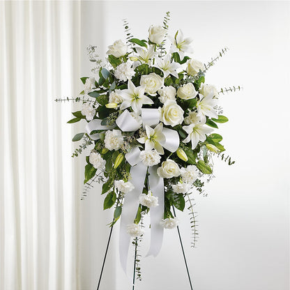 With Care Standing Spray –  Tri-city Florist, Vista CA