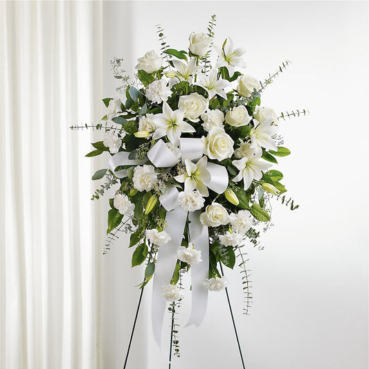 With Care Standing Spray –  Tri-city Florist, Vista CA