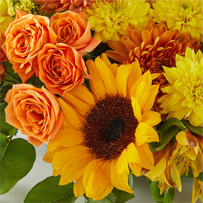 Autumn Harmony Centerpiece –  Tri-city Florist, Vista CA