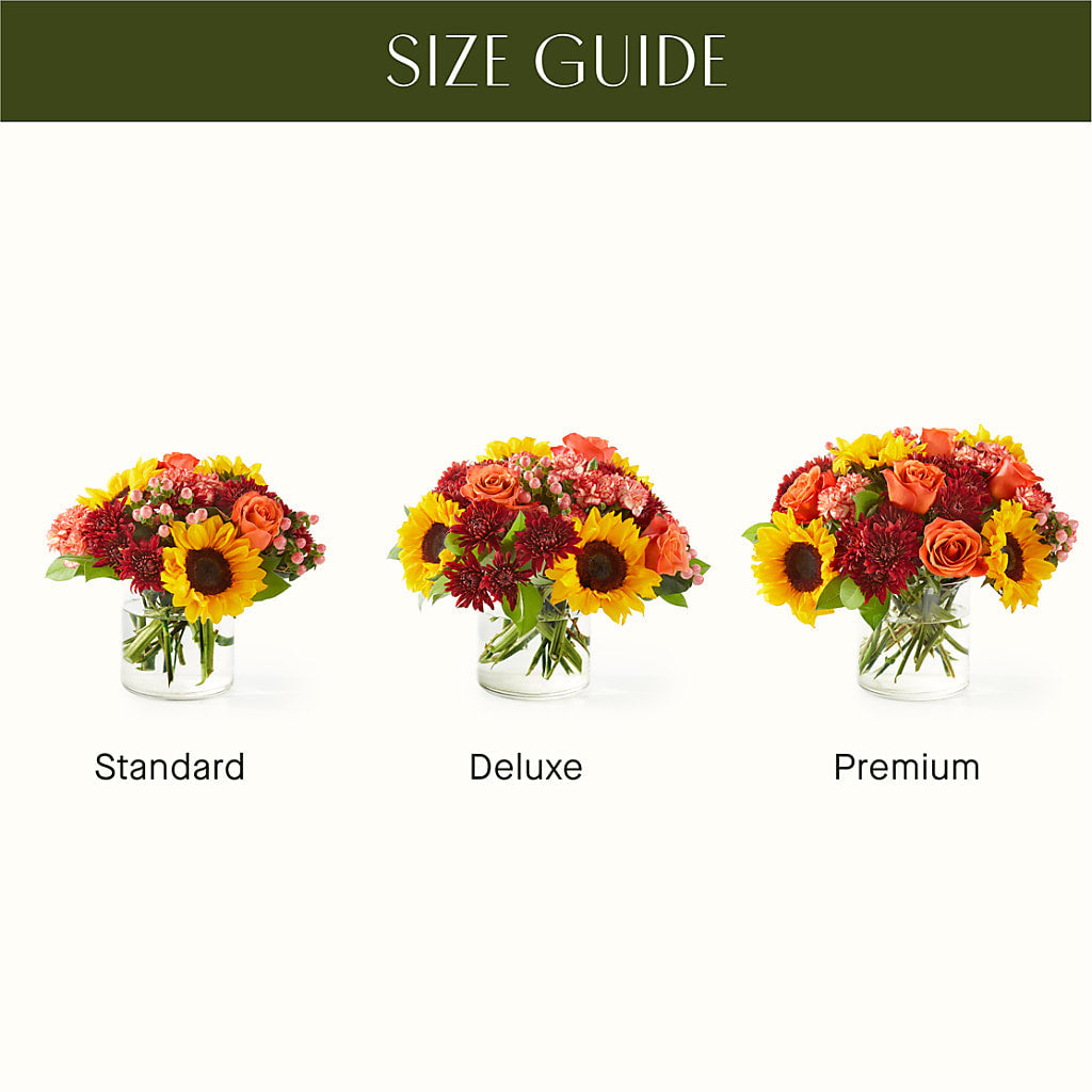 September Sunset Bouquet –  Tri-city Florist, Vista CA