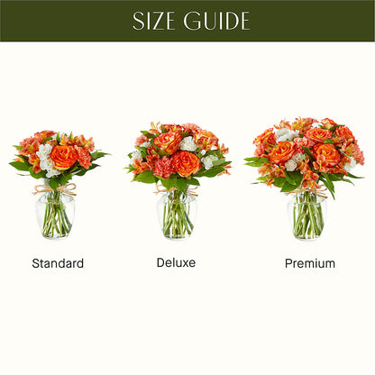 Apricot Glow Bouquet –  Tri-city Florist, Vista CA