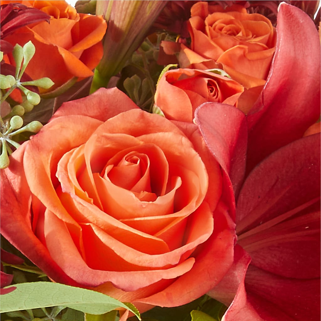 Crimson Leaves Bouquet –  Tri-city Florist, Vista CA