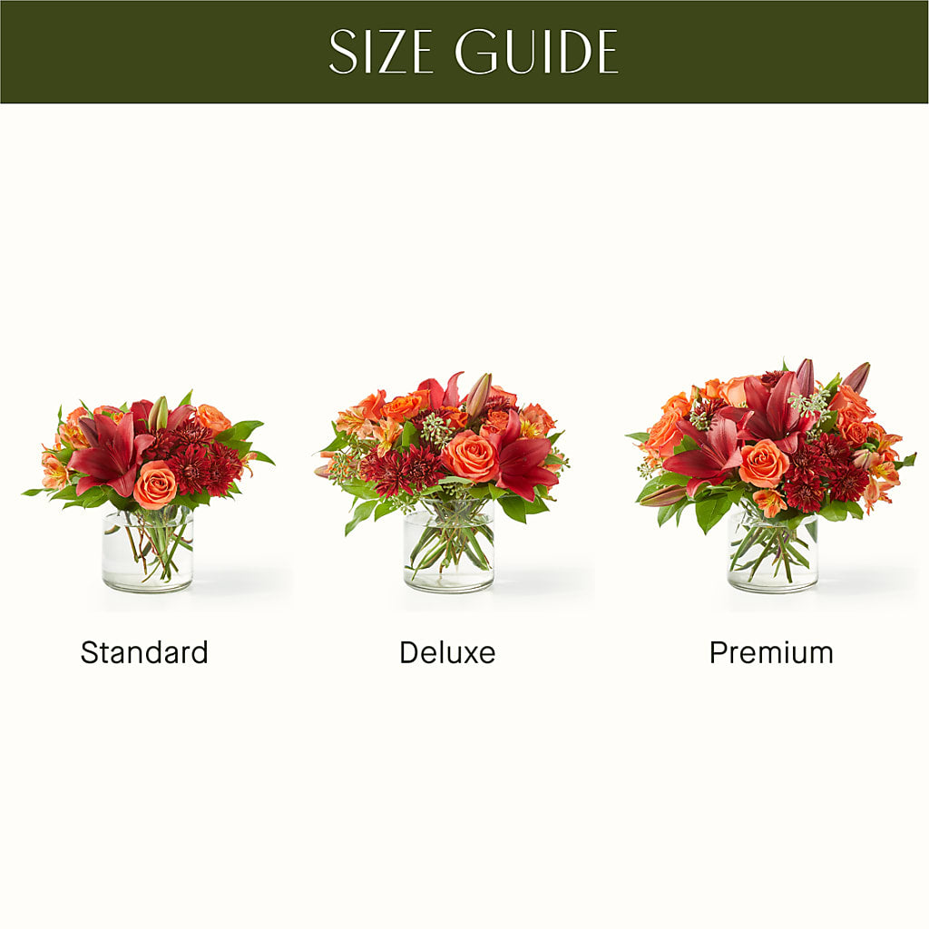 Crimson Leaves Bouquet –  Tri-city Florist, Vista CA
