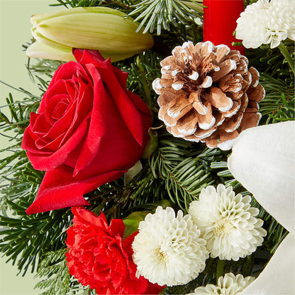 Seasonal Festivities Centerpiece –  Tri-city Florist, Vista CA