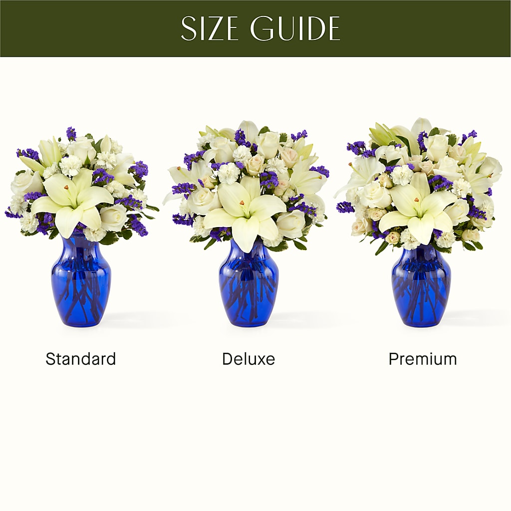 Sapphire Rush Bouquet –  Tri-city Florist, Vista CA