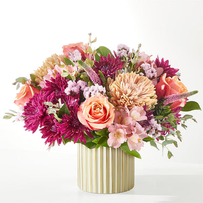 Berry Cobbler Bouquet with Ivory Vase –  Tri-city Florist, Vista CA