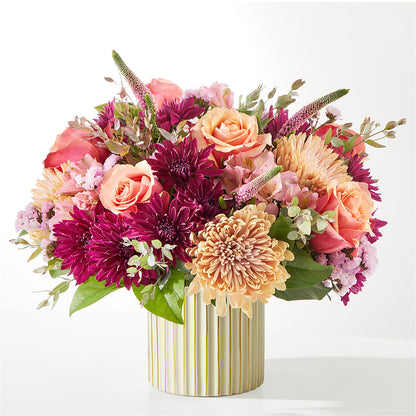 Berry Cobbler Bouquet with Ivory Vase –  Tri-city Florist, Vista CA