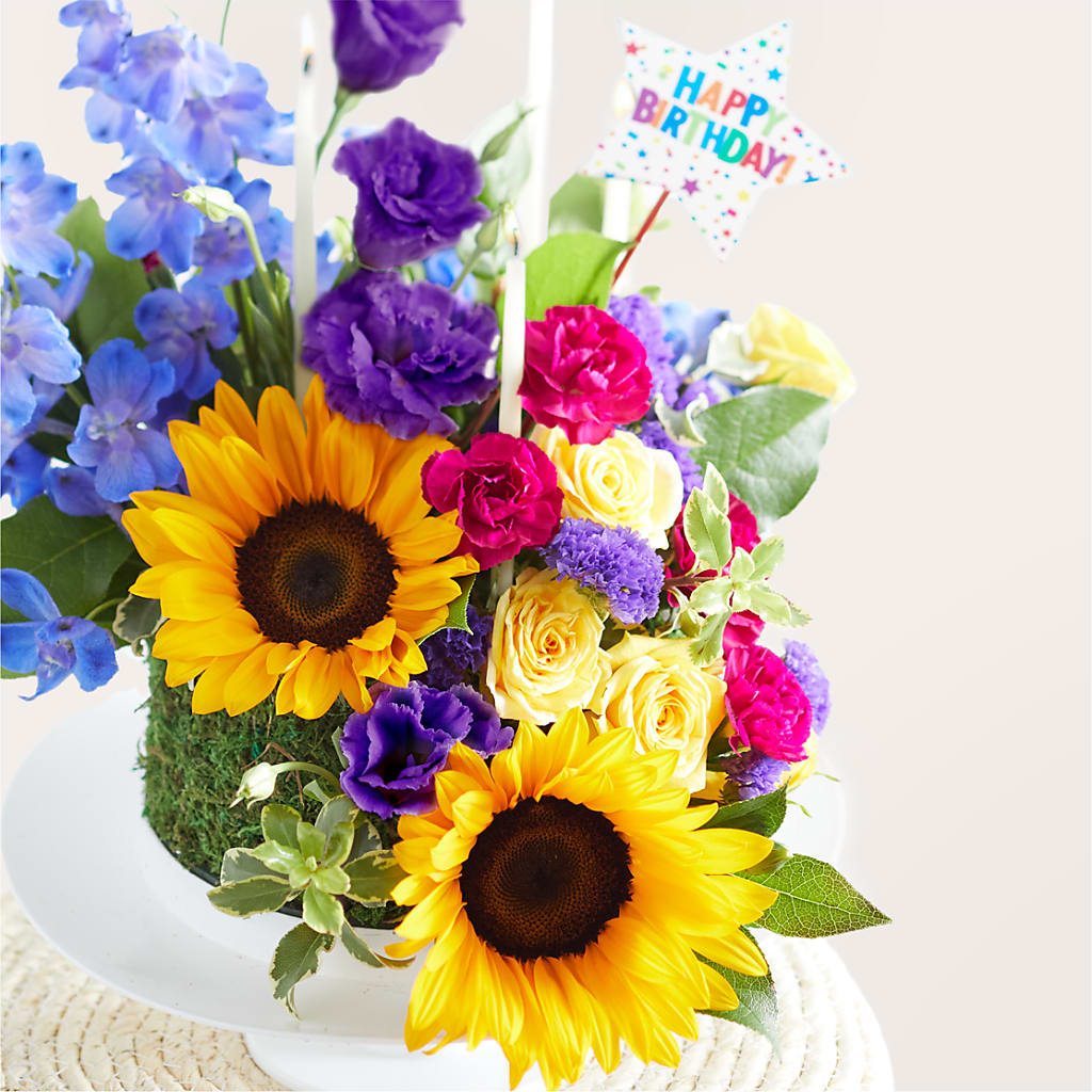 Star of the Day Floral Cake –  Tri-city Florist, Vista CA