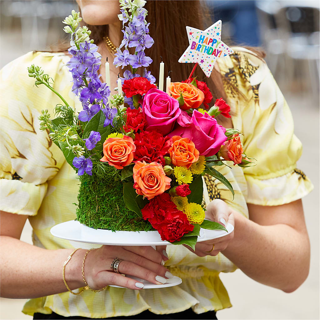 Best Year Yet Floral Cake –  Tri-city Florist, Vista CA