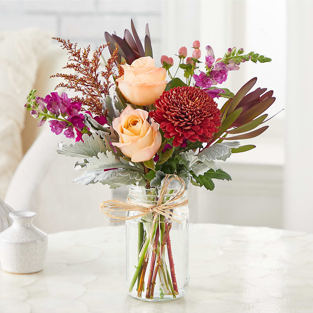 Moody Hues Bouquet –  Tri-city Florist, Vista CA