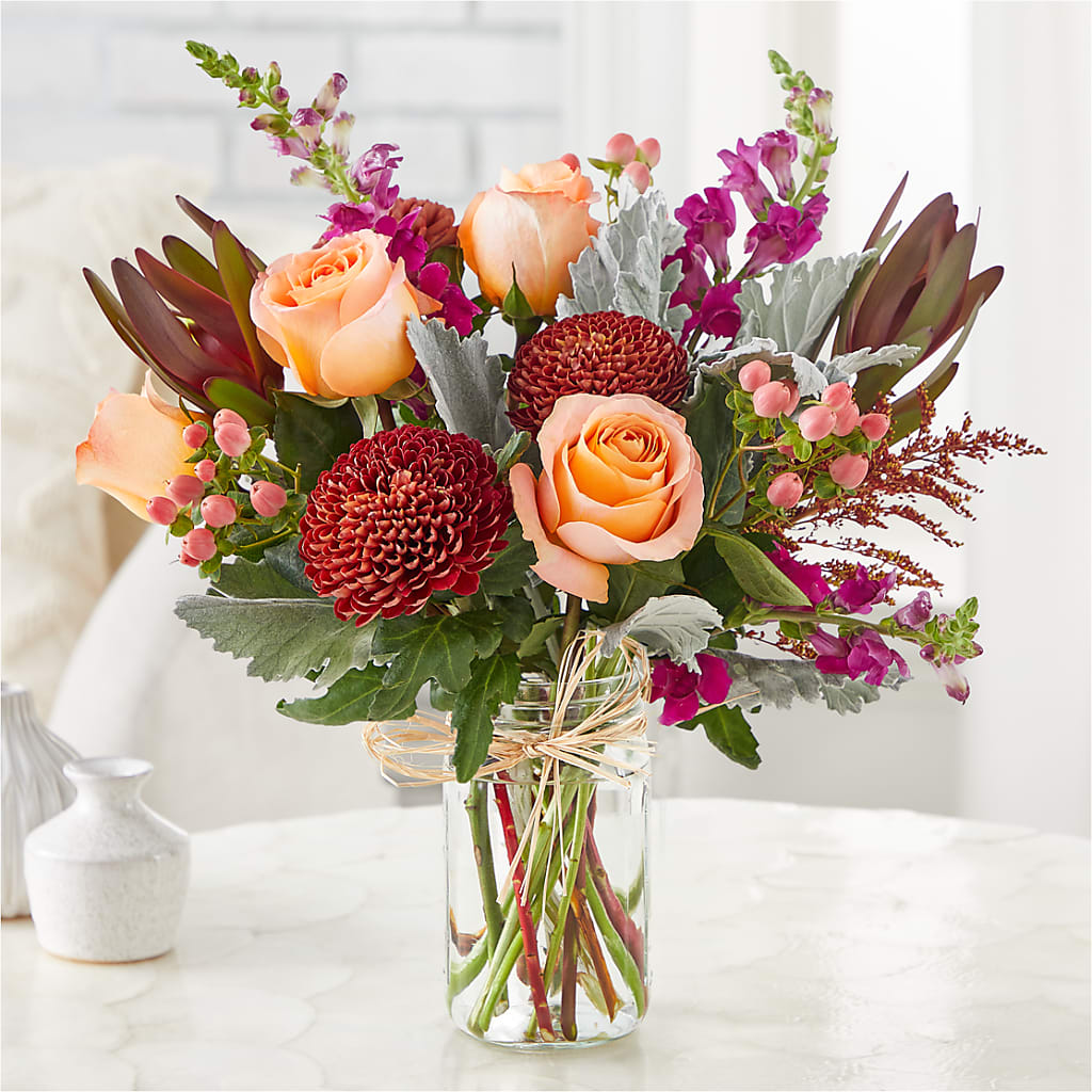 Moody Hues Bouquet –  Tri-city Florist, Vista CA