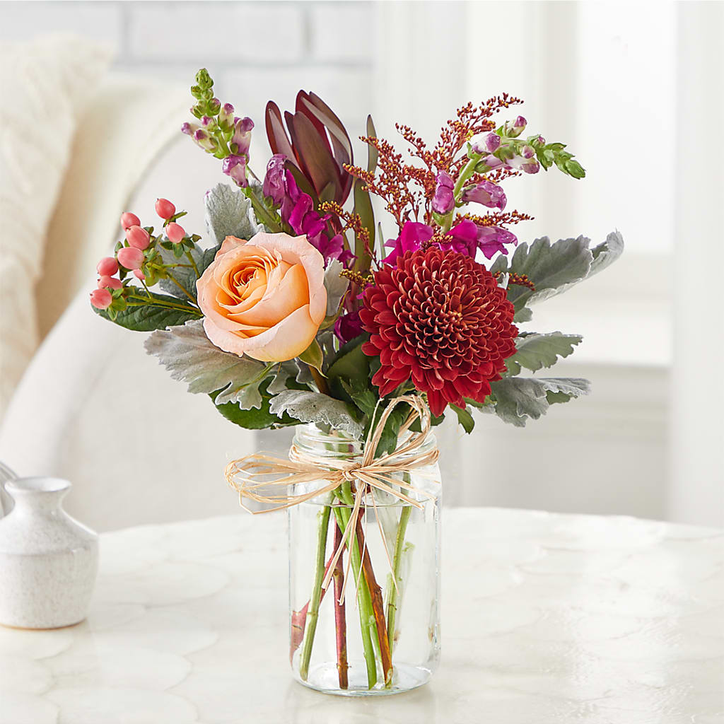 Moody Hues Bouquet –  Tri-city Florist, Vista CA