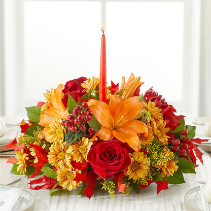 Autumn's Embrace Centerpiece –  Tri-city Florist, Vista CA