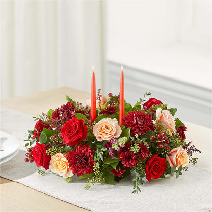 Most Thankful Centerpiece –  Tri-city Florist, Vista CA