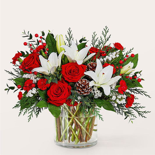 Best in Snow Bouquet –  Tri-city Florist, Vista CA