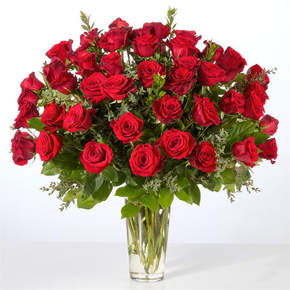 Forever Yours Fifty Stem Red Rose Bouquet –  Tri-city Florist, Vista CA