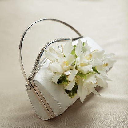 White Purse Decor –  Tri-city Florist, Vista CA